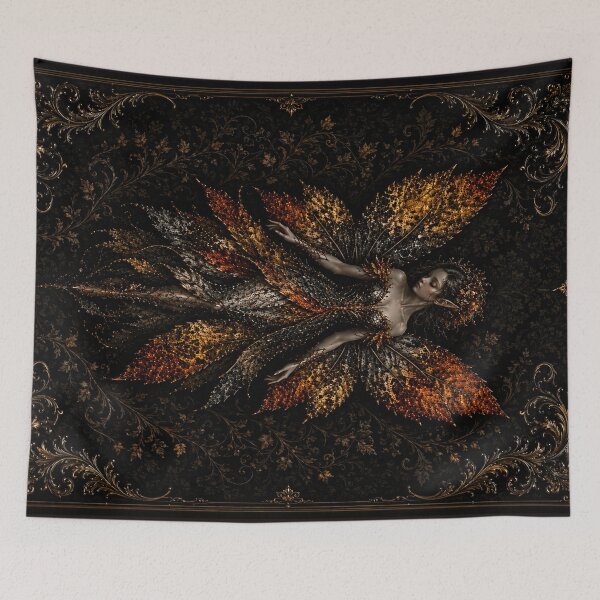 Item preview, Autumn Leaf Fairy | Gothic Autumn Fae  designed and sold by NocturnaLeafCo.