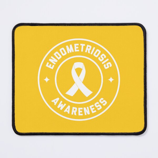 Item preview, Endometriosis Awareness Warrior | Yellow Ribbon Endometriosis Support | Endo Strong Gift #1 designed and sold by SalahBlt.