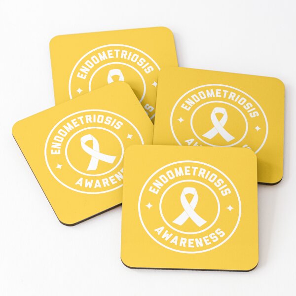 Item preview, Endometriosis Awareness Warrior | Yellow Ribbon Endometriosis Support | Endo Strong Gift #1 designed and sold by SalahBlt.