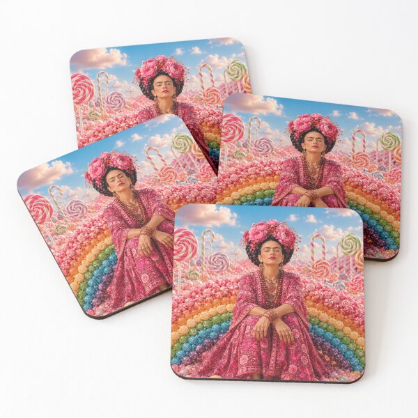 Item preview, Rainbow Frida Kahlo designed and sold by Muycote.