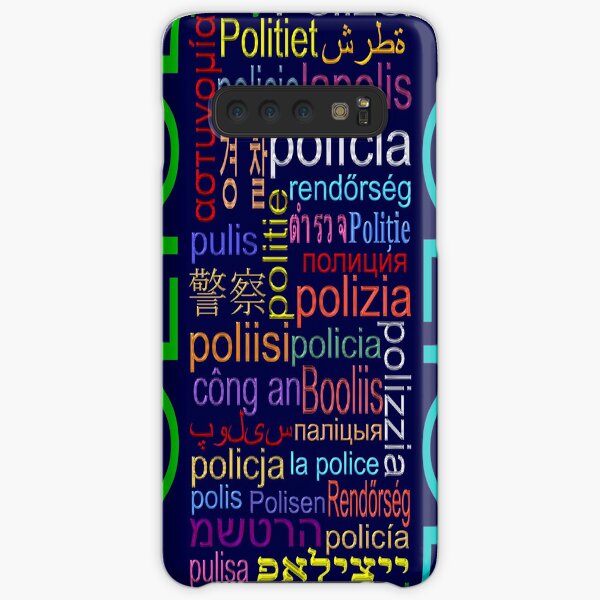 Police Samsung Galaxy Snap Case