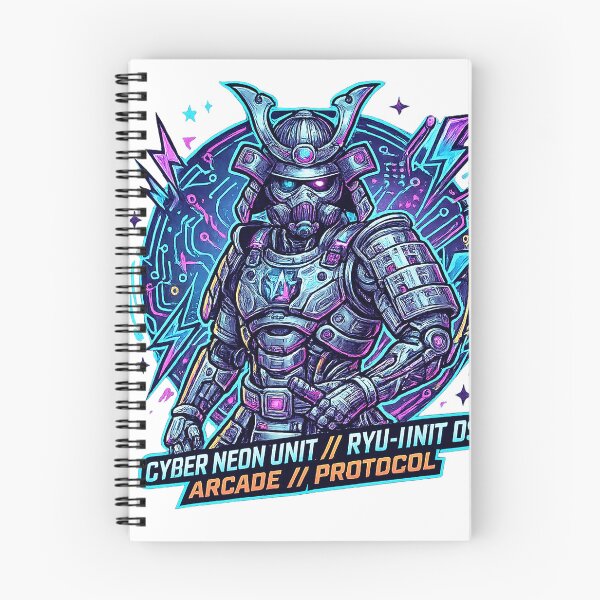 Item preview, Quantum Ronin Sentinel | Neon Cyber Samurai Sci-Fi Artwork designed and sold by cannsuh.