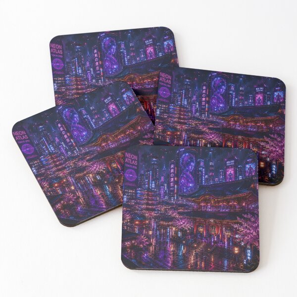 Item preview, Tokyo 2150 | Neon Cyberpunk Skyline | Futuristic Japan designed and sold by NSAstore.