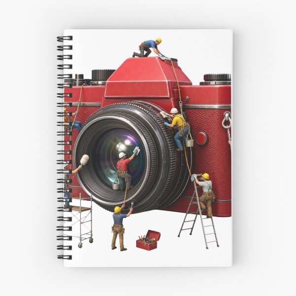 Item preview, Tiny Workers Repair a Camera designed and sold by Rob Hopper | RoboRob001.