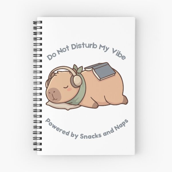 Item preview, Capybara Snacks & Naps designed and sold by annaartuk.