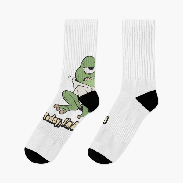 Item preview, Not Today I’m Busy Being A Frog Funny Cute Frog designed and sold by Tafa_Design.