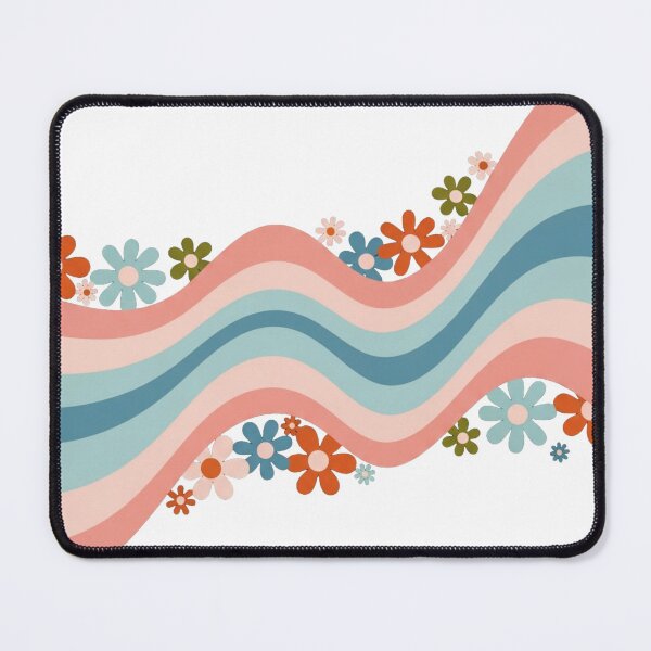 Item preview, Abstract Boho Floral Wave Art designed and sold by Dzblack.