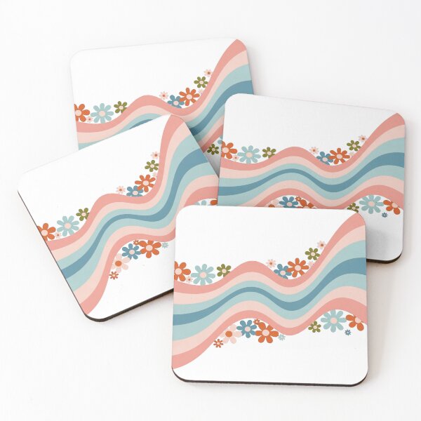 Item preview, Abstract Boho Floral Wave Art designed and sold by Dzblack.