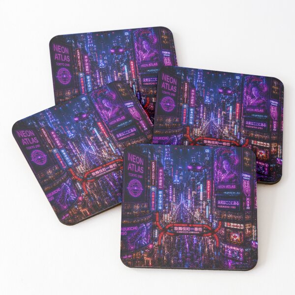 Item preview, Tokyo 2150 | Neon Cyberpunk Skyline | Futuristic Japan designed and sold by NSAstore.
