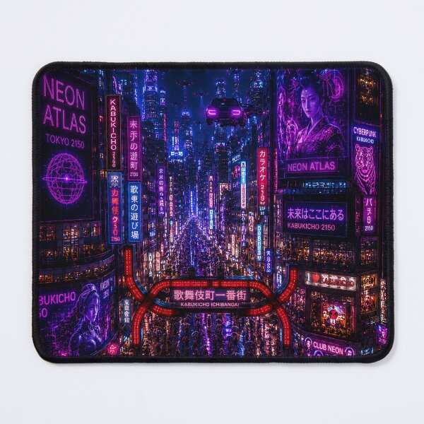 Item preview, Tokyo 2150 | Neon Cyberpunk Skyline | Futuristic Japan designed and sold by NSAstore.