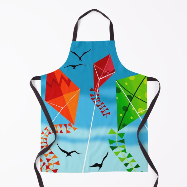 Item preview, Colourful Kites Soaring into Blue Sky designed and sold by Andrew Hitchen.