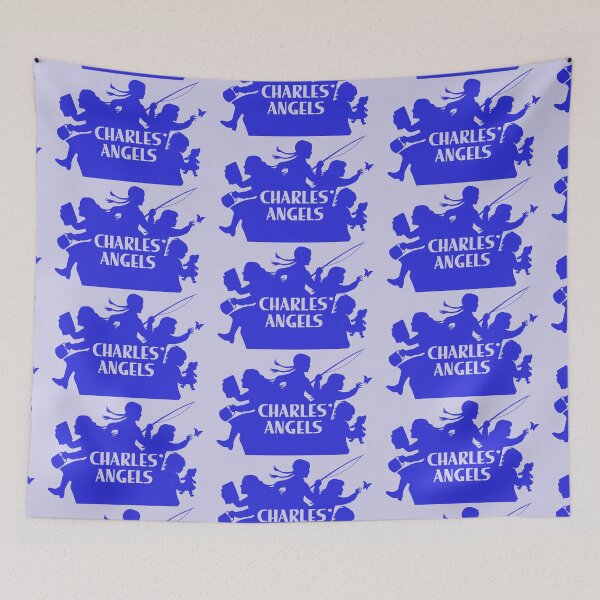 Item preview, Charles' Angels 70s logo - Dark Blue designed and sold by Eric's Emporium.