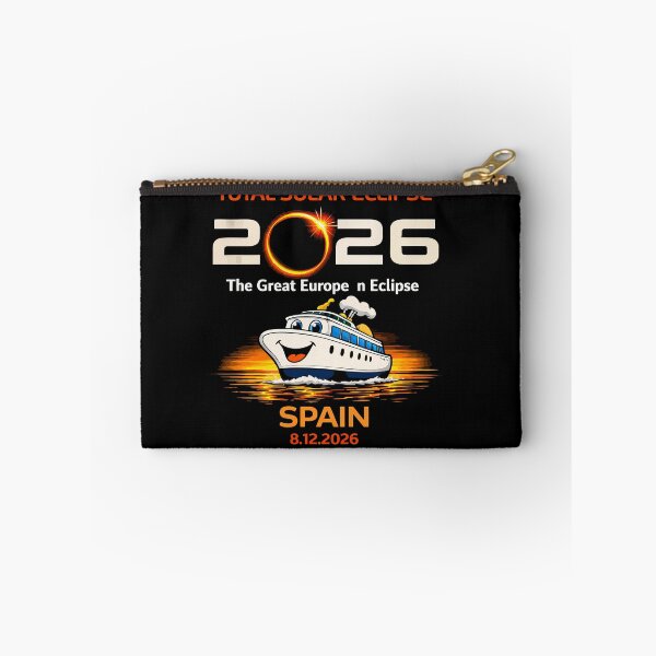 Item preview, Total Eclipse At Sea Spain 08.12.2026 - Cruise Ship Totality Art designed and sold by DreamPup.