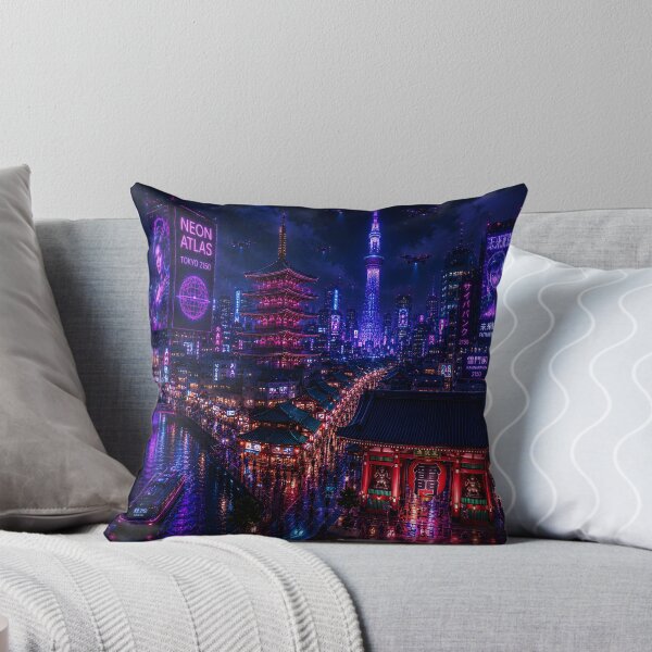 Item preview,  Tokyo 2150 | Neon Cyberpunk Skyline | Futuristic Japan designed and sold by NSAstore.