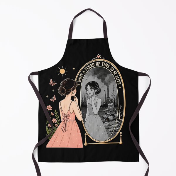 Item preview, What a Fucked Up Time to Be Alive Vintage Storybook Sarcasm, designed and sold by Crystal-Tree.