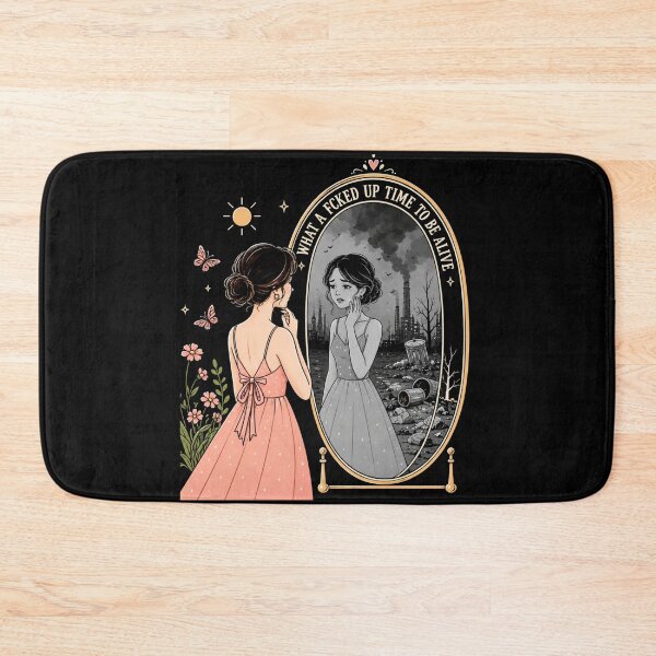 Item preview, What a Fucked Up Time to Be Alive Vintage Storybook Sarcasm, designed and sold by Crystal-Tree.