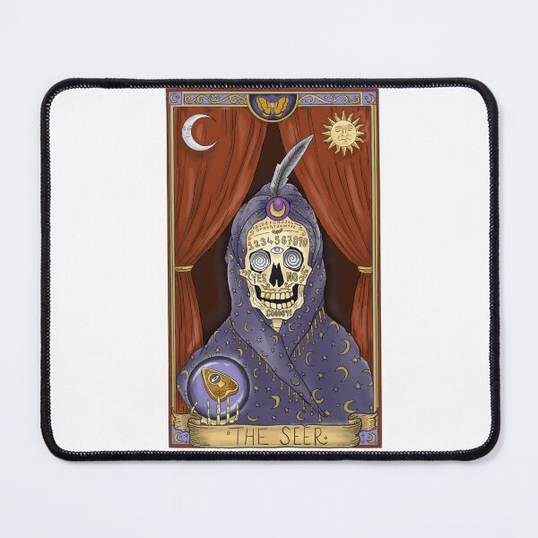 Item preview, The Seer Ouija Skull Tarot Card designed and sold by Paisley Dylan.