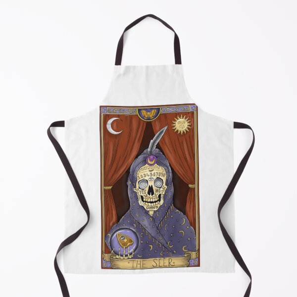 Item preview, The Seer Ouija Skull Tarot Card designed and sold by Paisley Dylan.