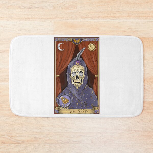 Item preview, The Seer Ouija Skull Tarot Card designed and sold by Paisley Dylan.