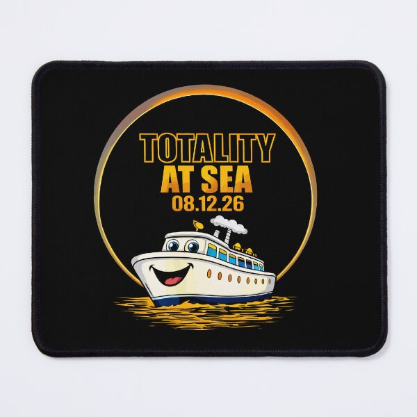 Item preview, Total Eclipse At Sea Spain 08.12.2026 - Cruise Ship Totality Art designed and sold by DreamPup.