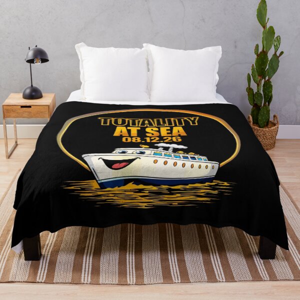 Item preview, Total Eclipse At Sea Spain 08.12.2026 - Cruise Ship Totality Art designed and sold by DreamPup.
