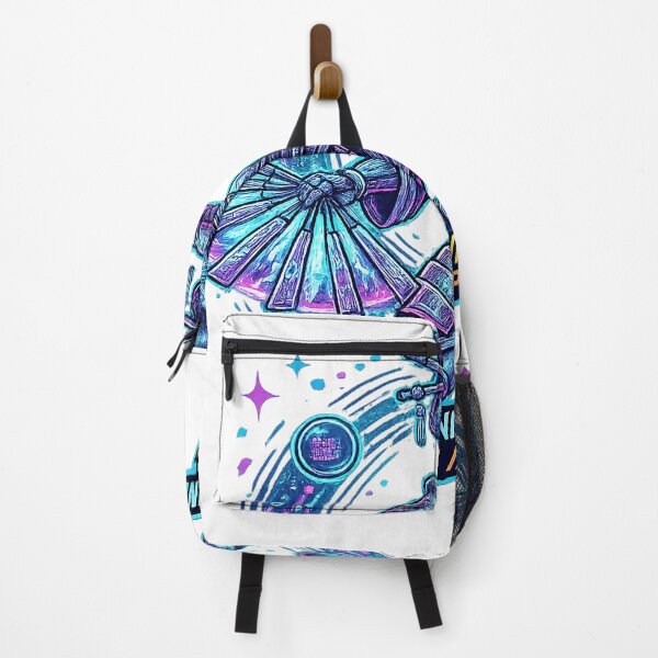 Item preview, Holographic Fan Oracle | Neon Cyber Spirit Dancer Artwork designed and sold by cannsuh.