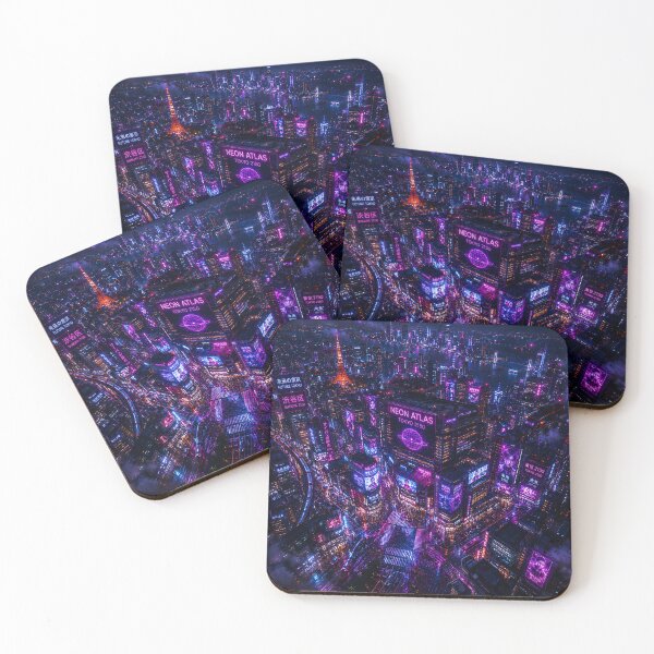 Item preview, Tokyo 2150 | Neon Cyberpunk Skyline | Futuristic Japan designed and sold by NSAstore.