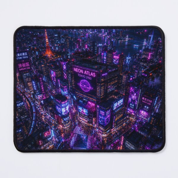 Item preview, Tokyo 2150 | Neon Cyberpunk Skyline | Futuristic Japan designed and sold by NSAstore.
