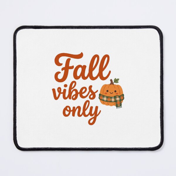 Item preview, Fall Vibes Only Funny Autumn Tee designed and sold by 7Four1 Designs.