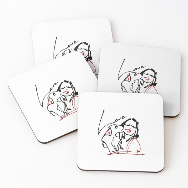 Item preview, Abstract Woman Hugging Dog Line Art - Minimalist Dog Mom Gift designed and sold by crazyhome.