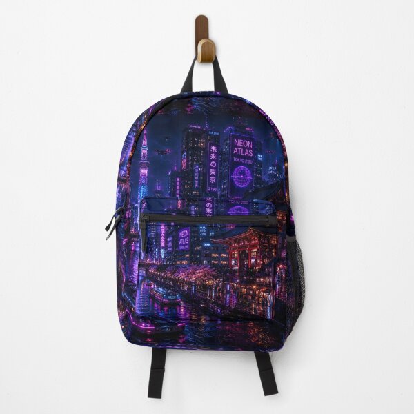 Item preview, Tokyo 2150 | Neon Cyberpunk Skyline | Futuristic Japan designed and sold by NSAstore.