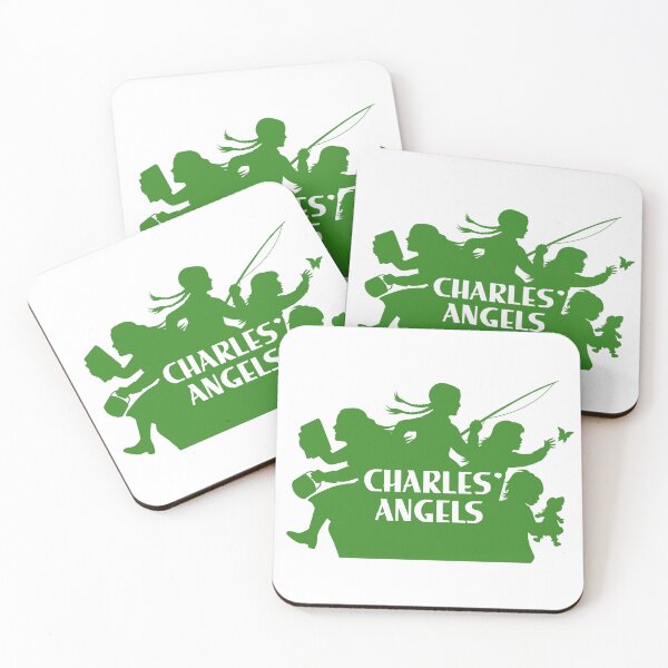 Item preview, Charles' Angels 70s logo - Green designed and sold by Eric's Emporium.