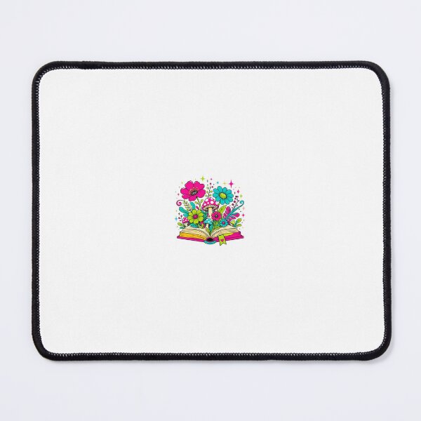 Item preview, Magic Book with Retro Flowers and Mushrooms - Dopamine Style designed and sold by ALFANOVA00.