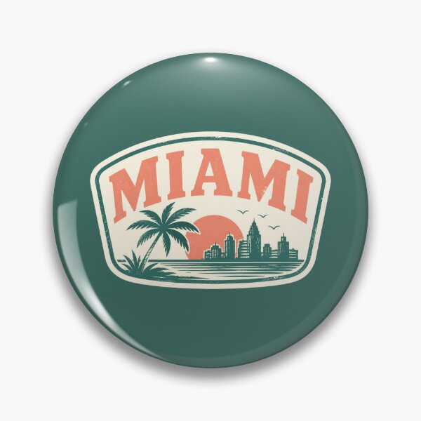 Item preview, Miami designed and sold by GoodOldVintage.