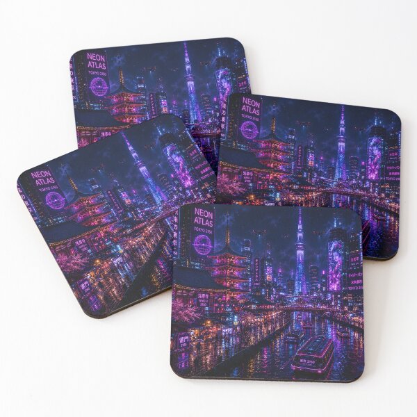 Item preview,  Tokyo 2150 | Neon Cyberpunk Skyline | Futuristic Japan designed and sold by NSAstore.