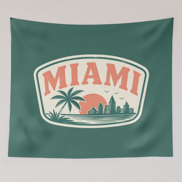 Item preview, Miami designed and sold by GoodOldVintage.