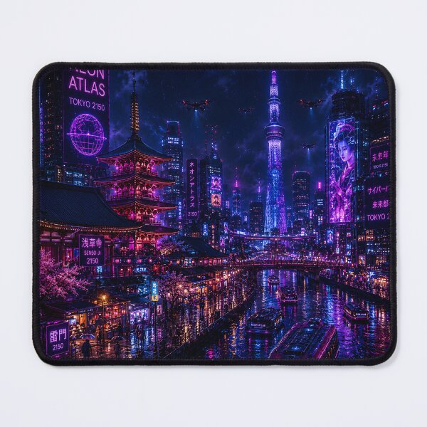 Item preview, Tokyo 2150 | Neon Cyberpunk Skyline | Futuristic Japan designed and sold by NSAstore.