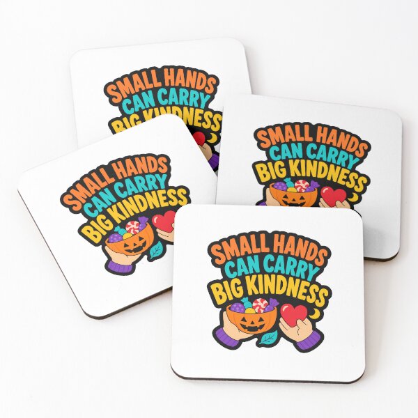 Item preview, Small Hands Can Carry Big Kindness Halloween designed and sold by ColeLaniTrading.