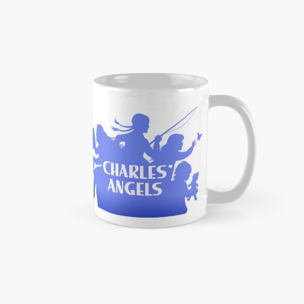 Item preview, Charles' Angels 70s logo - Light Blue designed and sold by Eric's Emporium.