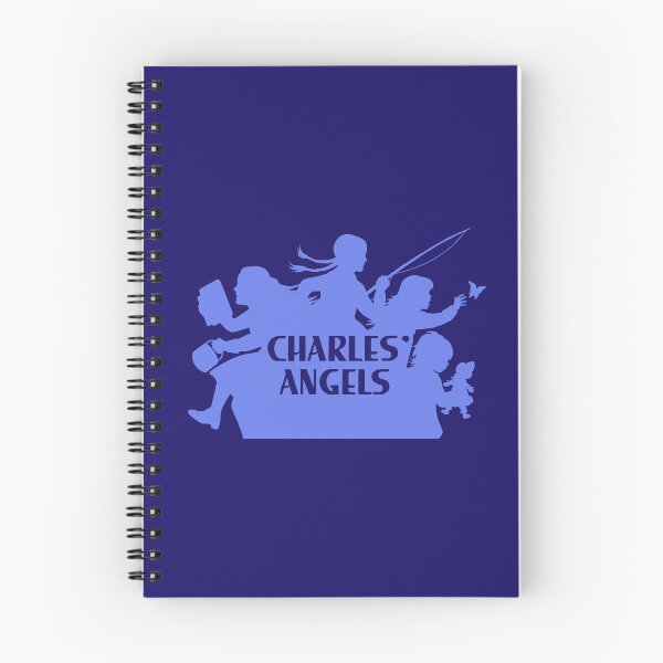 Item preview, Charles' Angels 70s logo - Light Blue designed and sold by Eric's Emporium.