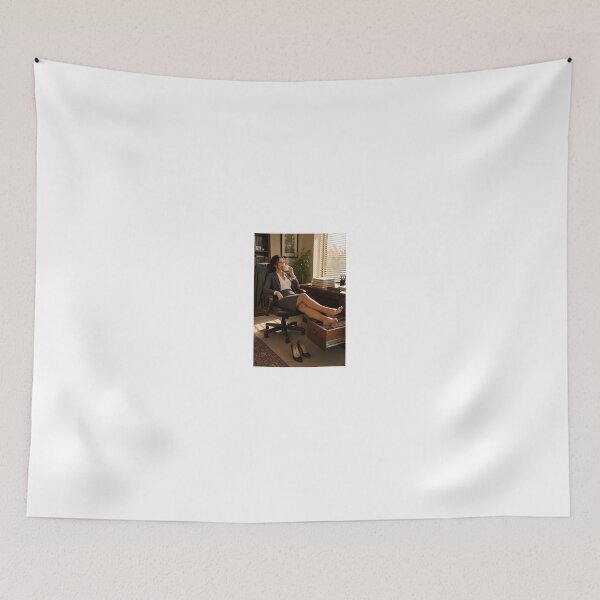 Item preview, Woman in Grey Suit Enjoying Morning Relaxation designed and sold by CathryneDelamort.