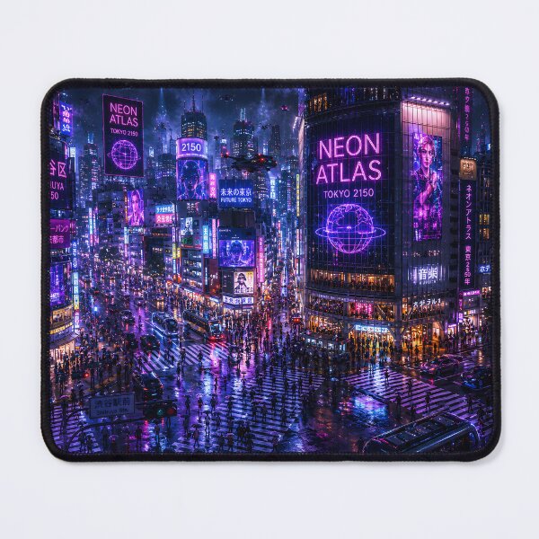 Item preview, Tokyo 2150 | Neon Cyberpunk Skyline | Futuristic Japan designed and sold by NSAstore.