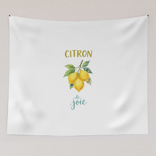 Item preview, Lemon of Joy - Mediterranean Watercolor designed and sold by Natalia-Vlad.