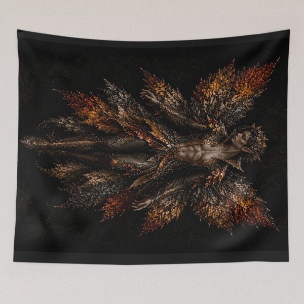 Item preview, Male Autumn Leaf Fairy | Golden Fall Fairy Prince | Fae Prince designed and sold by NocturnaLeafCo.