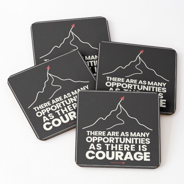 Item preview,  As Many Opportunities as Courage wz2 designed and sold by GoGreenlove.