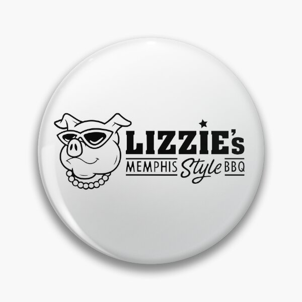 Item preview, Lizzie's Memphis Style BBQ Cool Pig Mascot Logo Design designed and sold by yqikaru.