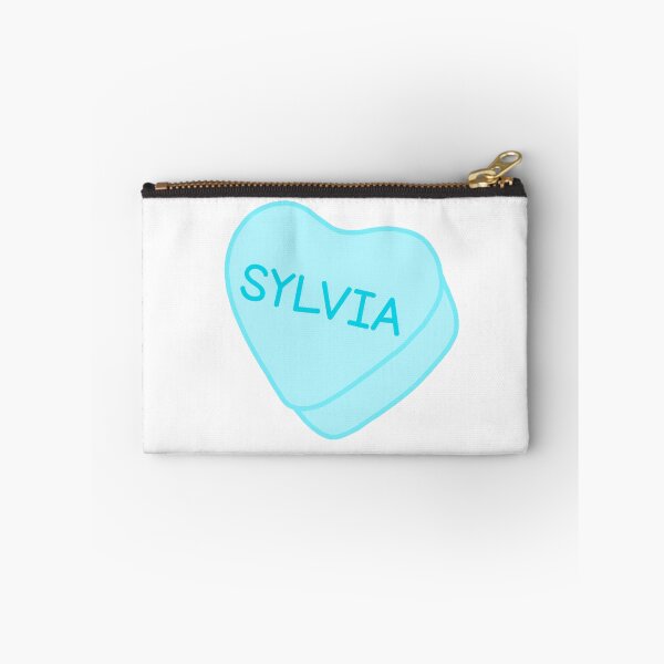 Item preview, Sylvia Name Blue Candy Heart Sweet Heart Cute designed and sold by SlimyFish.