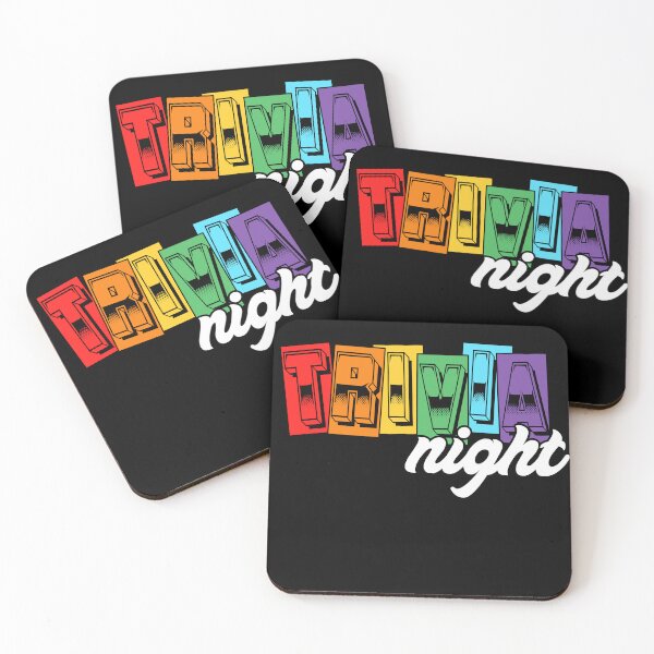 Item preview, Trivia Night: Let the festivities begin designed and sold by Hair-brained  Haberdasher.