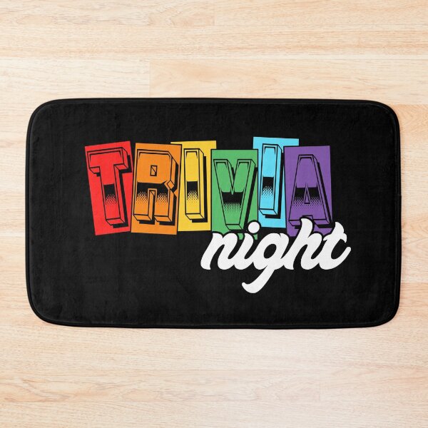 Item preview, Trivia Night: Let the festivities begin designed and sold by Hair-brained  Haberdasher.