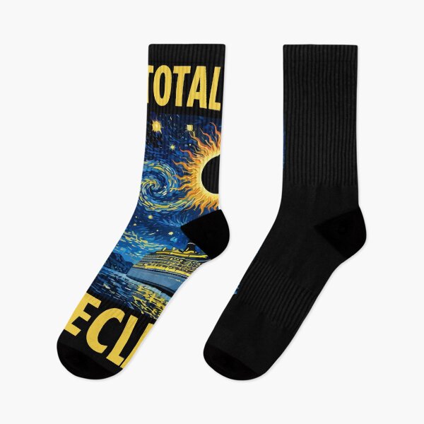 Item preview, Total Solar Eclipse Cruise - Van Gogh Starry Night Style Art designed and sold by DreamPup.